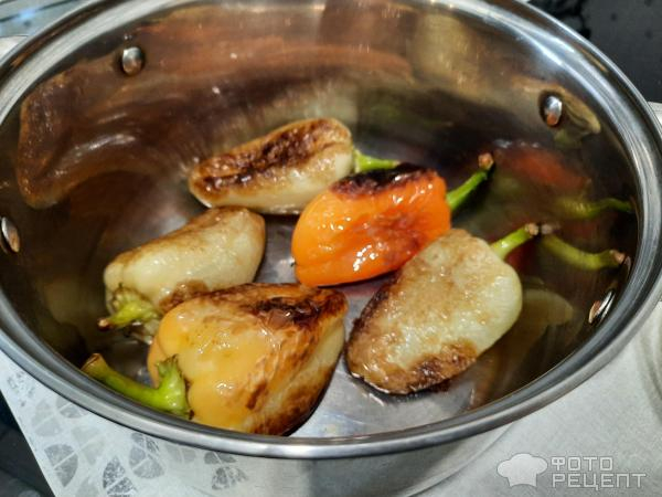 Рецепт: Жареный перец - В сметанно-майонезной заливке! Рецепт: Жареный перец - В сметанно-майонезной заливке!