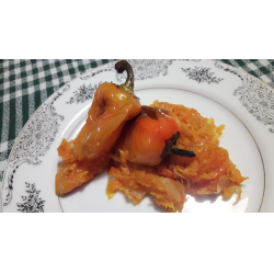 Рецепт: Жареный перец - В сметанно-майонезной заливке! Рецепт: Жареный перец - В сметанно-майонезной заливке!