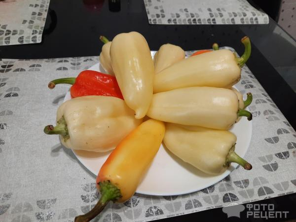 Рецепт: Жареный перец - В сметанно-майонезной заливке! Рецепт: Жареный перец - В сметанно-майонезной заливке!