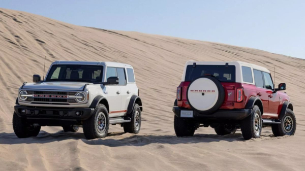 Внедорожник Ford Bronco обрел юбилейную спецверсию Внедорожник Ford Bronco обрел юбилейную спецверсию