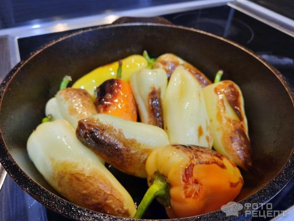 Рецепт: Жареный перец - В сметанно-майонезной заливке! Рецепт: Жареный перец - В сметанно-майонезной заливке!