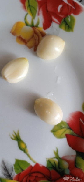 Рецепт: Консервированные помидоры "в снегу" - С чесноком Рецепт: Консервированные помидоры "в снегу" - С чесноком