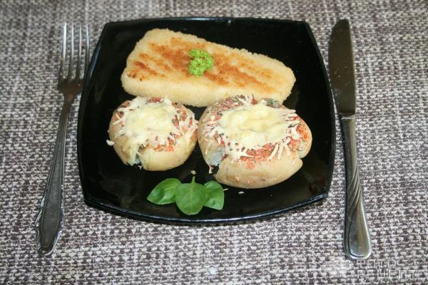 Рецепт: Давленый картофель - с ароматными травами Рецепт: Давленый картофель - с ароматными травами