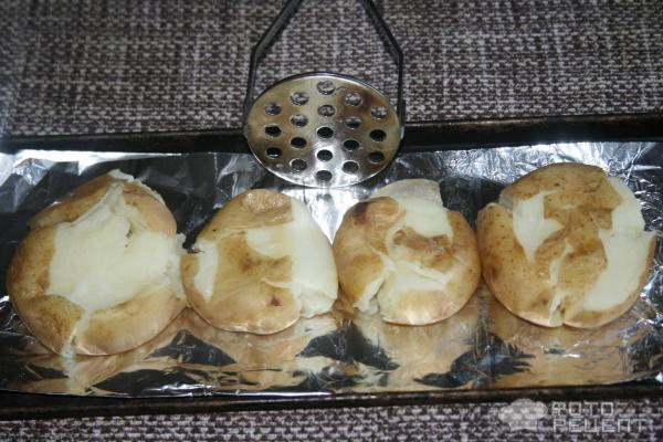 Рецепт: Давленый картофель - с ароматными травами Рецепт: Давленый картофель - с ароматными травами