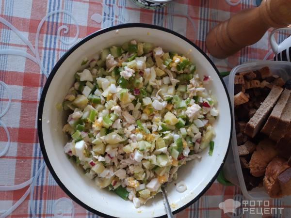 Рецепт: Окрошка на айране - Полезная и освежающая еда в летнюю жару! Рецепт: Окрошка на айране - Полезная и освежающая еда в летнюю жару!