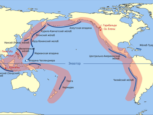Конец света: ученые рассказали о катастрофических последствиях извержения вулканической цепи “Огненное кольцо”