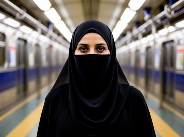 Москвичка сняла мигрантку в никабе и столкнулась с неожиданной реакцией
